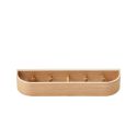 Audo Epoch Coat Rack, 50cm, Natural Oak