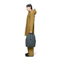 Rains Clip Front Backpack - Dark Grey