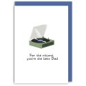 For the Record Father's Day Card