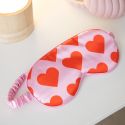 Helio Ferretti Hearts Red & Pink Eye Mask