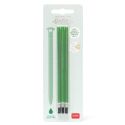 Legami Erasable Pen Refills - Green