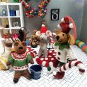 Felt So Good Retro Jumper Reindeer Decoration