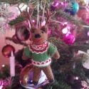 Felt So Good Retro Jumper Reindeer Decoration