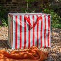 Rex London Striped Jumbo Storage Bag - Blue & Red