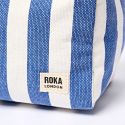 ROKA Mayfair Wash Bag - Denim Stripe