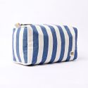ROKA Mayfair Wash Bag - Denim Stripe