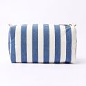 ROKA Mayfair Wash Bag - Denim Stripe