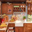 Rolife Baking Kitchen DIY Miniature House Kit