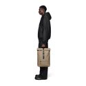 Rains Rolltop Rucksack - Beige