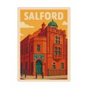 Salford Lads Club A4 Print