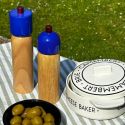 MAEGEN Salt & Pepper Grinder - Navy & Red