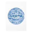 Everton Football A3 Print