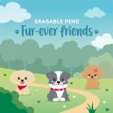 Legami Erasable Pen Set Fur-Ever Friends