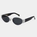A Kjaerbede Bella Sunglasses - Silver Black