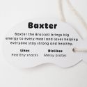 Ohh Deer Silly Bean Keyring - Broccoli