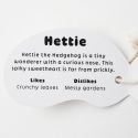 Ohh Deer Silly Bean Keyring - Hedgehog