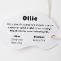 Ohh Deer Silly Bean Keyring - Octopus