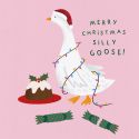 Silly Goose Christmas Card