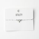 Silver Bee Bracelet