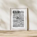 Chester Landmarks A3 Print