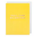 Small Card Big Birthday Card