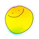 Proper Good Smiley Face Sticker