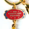 Snoopy World's Best Friend Keyring