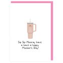 Stanley Cup Mother's Day Card