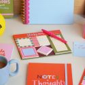 Set of 5 Sticky Notes Desk Pad