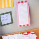 Stripes Sticky Notes Pad