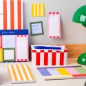 Stripes Sticky Notes Pad