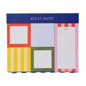 Stripes Sticky Notes Pad