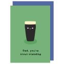 Stout-standing Father's Day Card