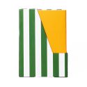 Set of 6 Breton Stripe A6 Notebooks & Holder