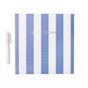 Breton Stripe Desk Note Pad & Pen