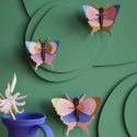 Studio ROOF 3D Butterflies Gold Rim Set of 3