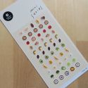 Suatelier Mini Series Sticker Sheet 104 Food 03 Fruit + Veg