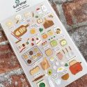 Suatelier Sticker Sheet 1083 I Like Bread
