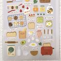 Suatelier Sticker Sheet 1083 I Like Bread