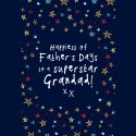 Superstar Grandad Father's Day Card