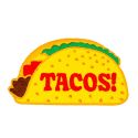These Are Things Iron-On Patch - Tacos
