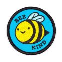 These Are Things Iron-On Patch - Bee Kind