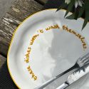 MAEGEN Statement Plate - These Dishes Won’t Wash Themselves