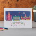 I Drew This Liverpool Three Graces Christmas Card