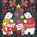 To You All Woodland Creatures Christmas Card