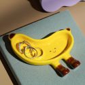 Ceramic Trinket Dish - Banana