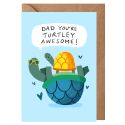 Turtley Awesome Father's Day Card