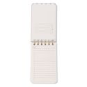 Designworks Tulip Twin Wire Notepad - Wavy Blue