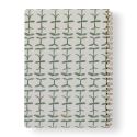 Designworks Tulip A4 Twin Wire Notebook - Green Vine