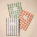 Designworks Tulip A4 Twin Wire Notebook - Green Vine